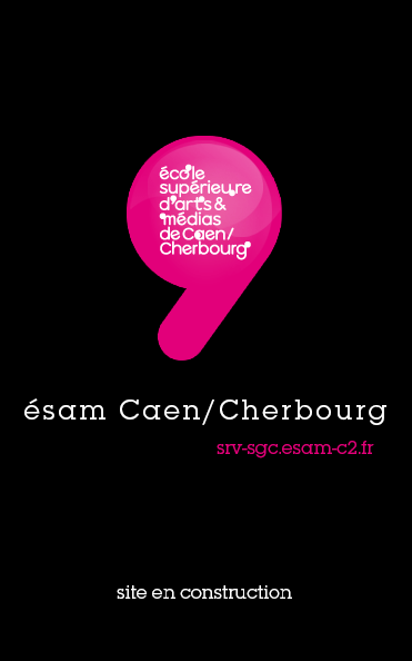 ésam Caen/Cherbourg - site en construction